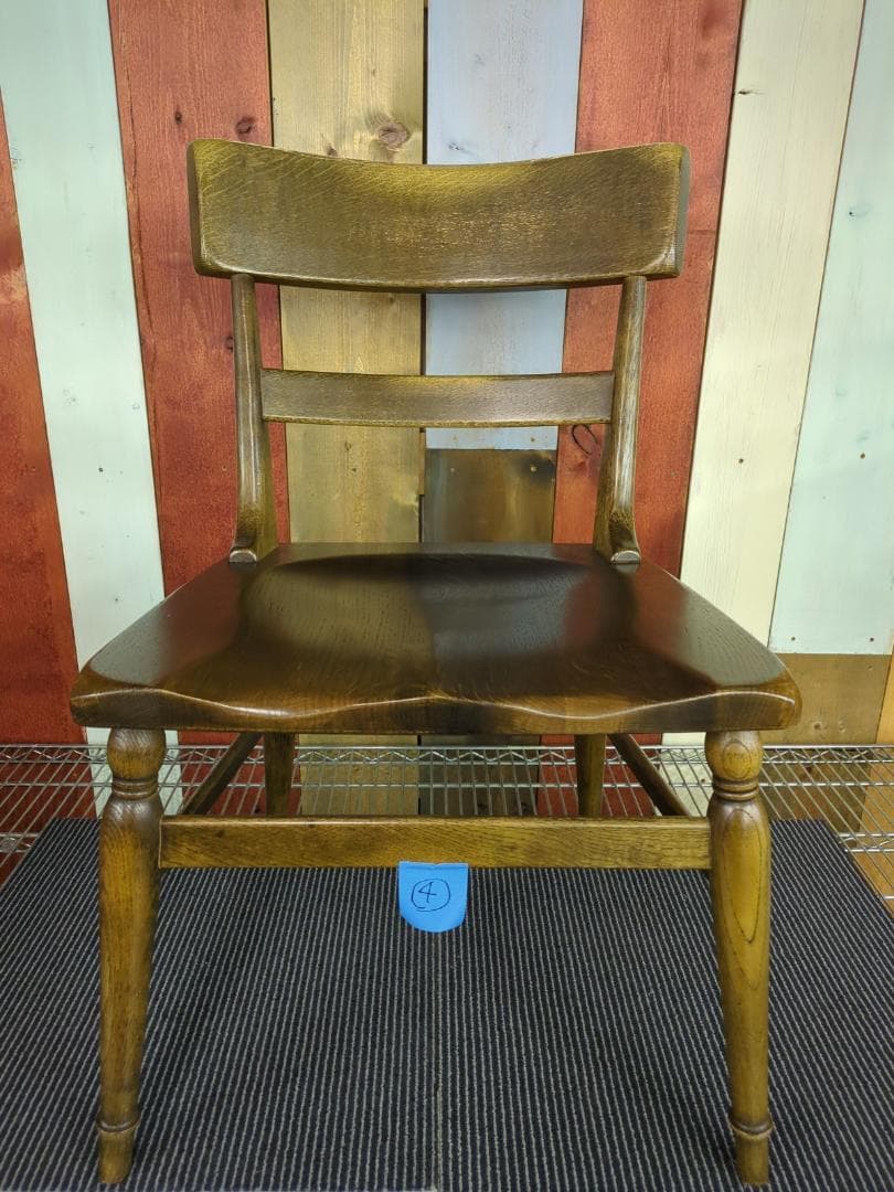 〈たのめる便・現状渡し〉柏木工 ダイニングチェア ウィルダネス K132 ④