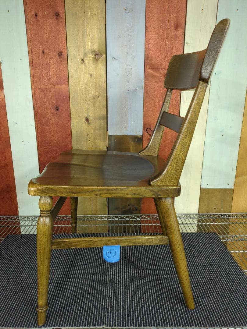 〈たのめる便・現状渡し〉柏木工 ダイニングチェア ウィルダネス K132 ④