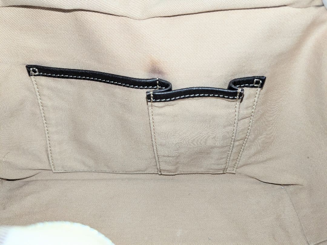 美品★バーバリーブルーレーベル 2way キャンバス レザー ショルダーバッグ