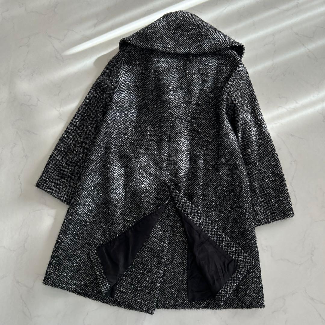 【極美品】23区　ウールロングコート　アルパカ、モヘヤ、アンゴラ混　サイズ40