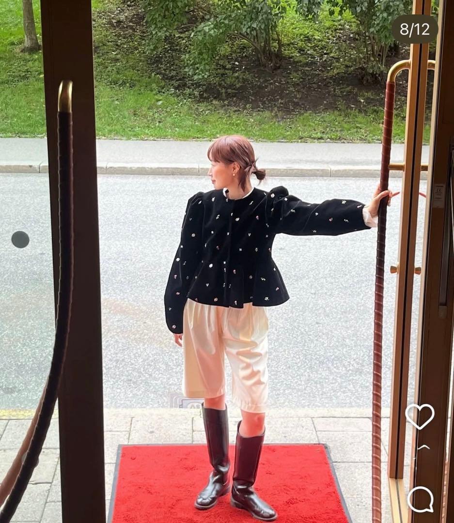 タグ付き新品 bibiy B. STARRY PEPURAMU CARDIGAN