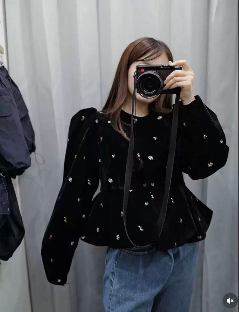 タグ付き新品 bibiy B. STARRY PEPURAMU CARDIGAN