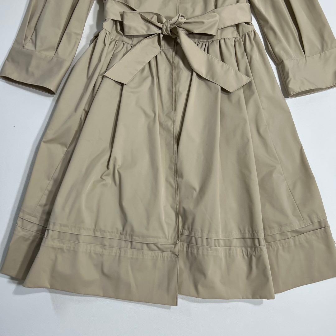 良品　FOXEY NEWYORK フォクシー　スプリングコート　ベージュ　42