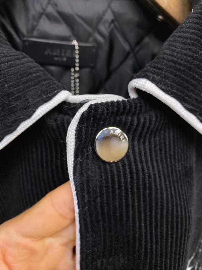 AMIRI コーデュロイスタジャン ブラック