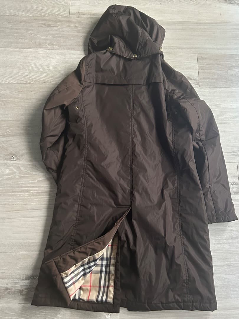 極美品 BURBERRY ロンドン 2way コート ノバチェック ブラウン