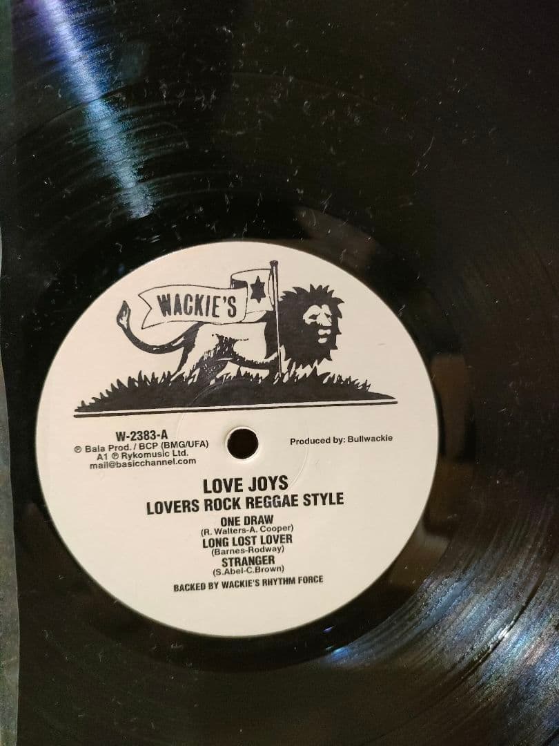 bob　LOVE JOYS LOVERS ROCK REGGAE
