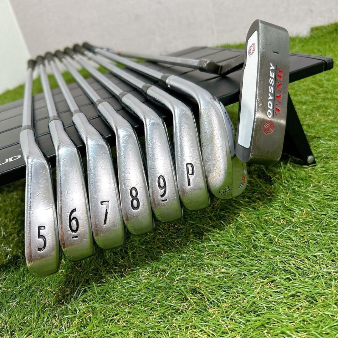 VG3 タイトリスト ゴルフ クラブセット メンズ 11本 初心者 右利き S