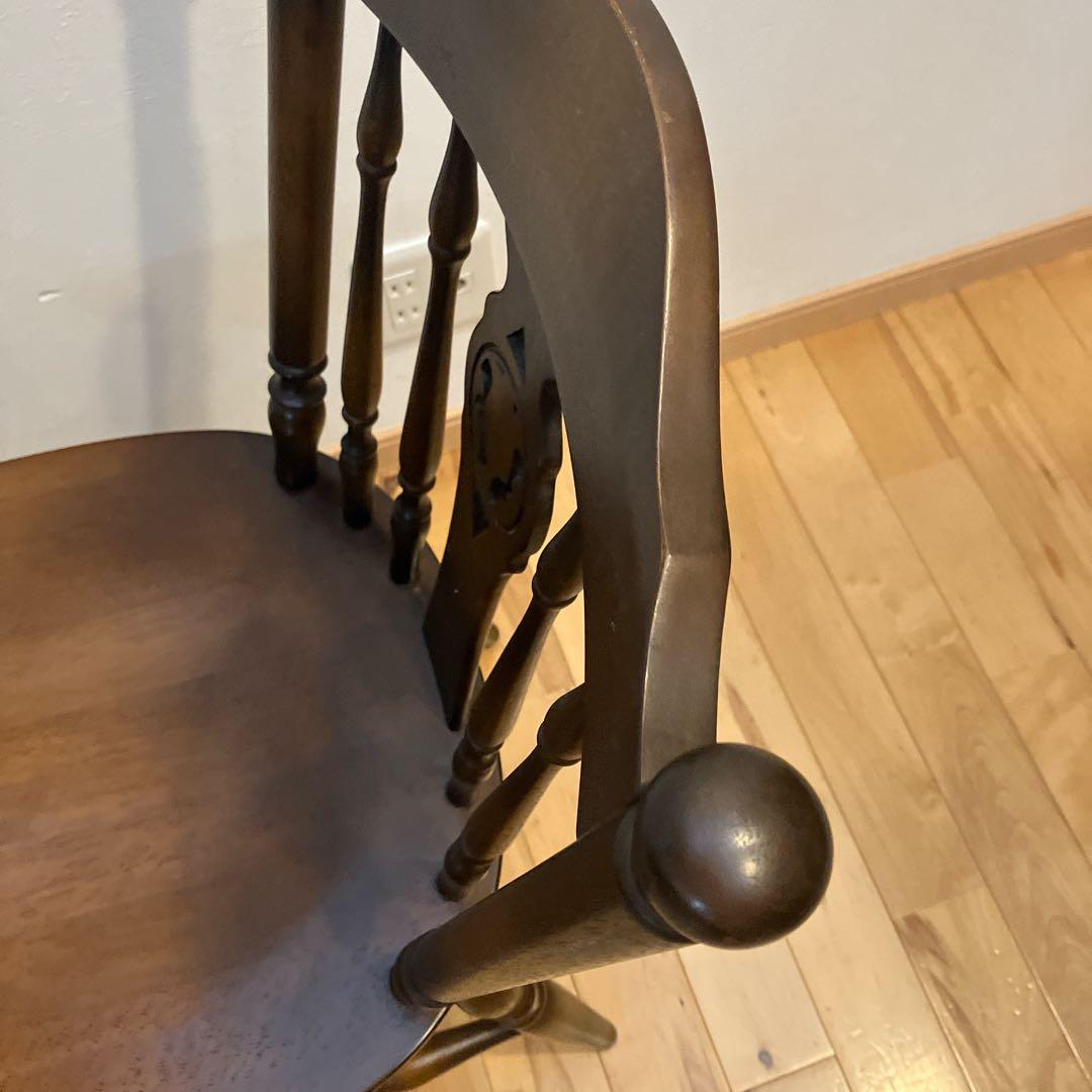 飛騨産業　キツツキ　ビンテージ　木製の椅子　ウィンザーチェア