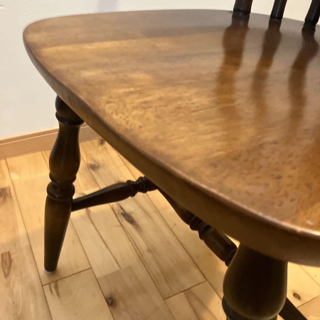 飛騨産業　キツツキ　ビンテージ　木製の椅子　ウィンザーチェア