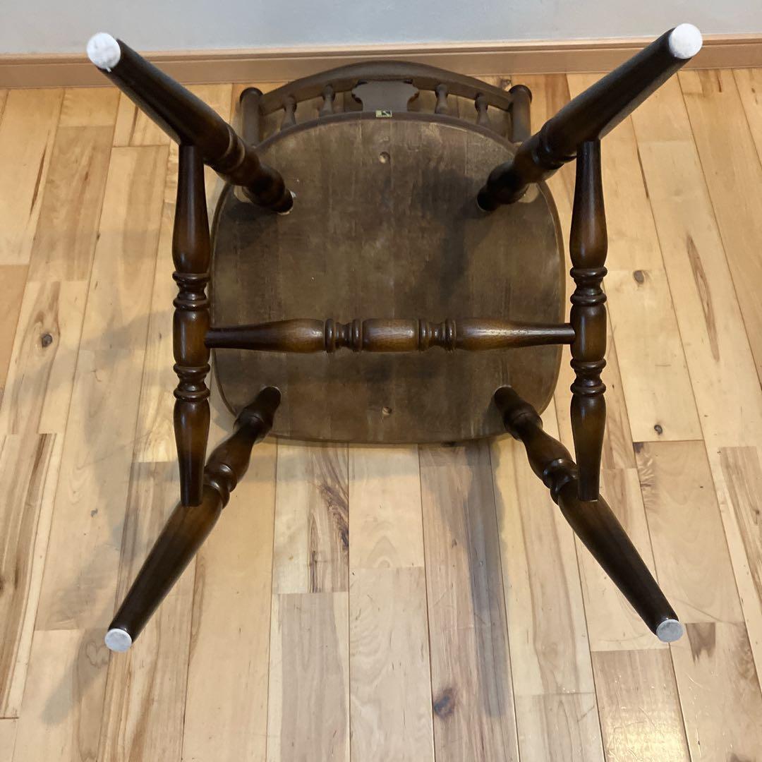 飛騨産業　キツツキ　ビンテージ　木製の椅子　ウィンザーチェア