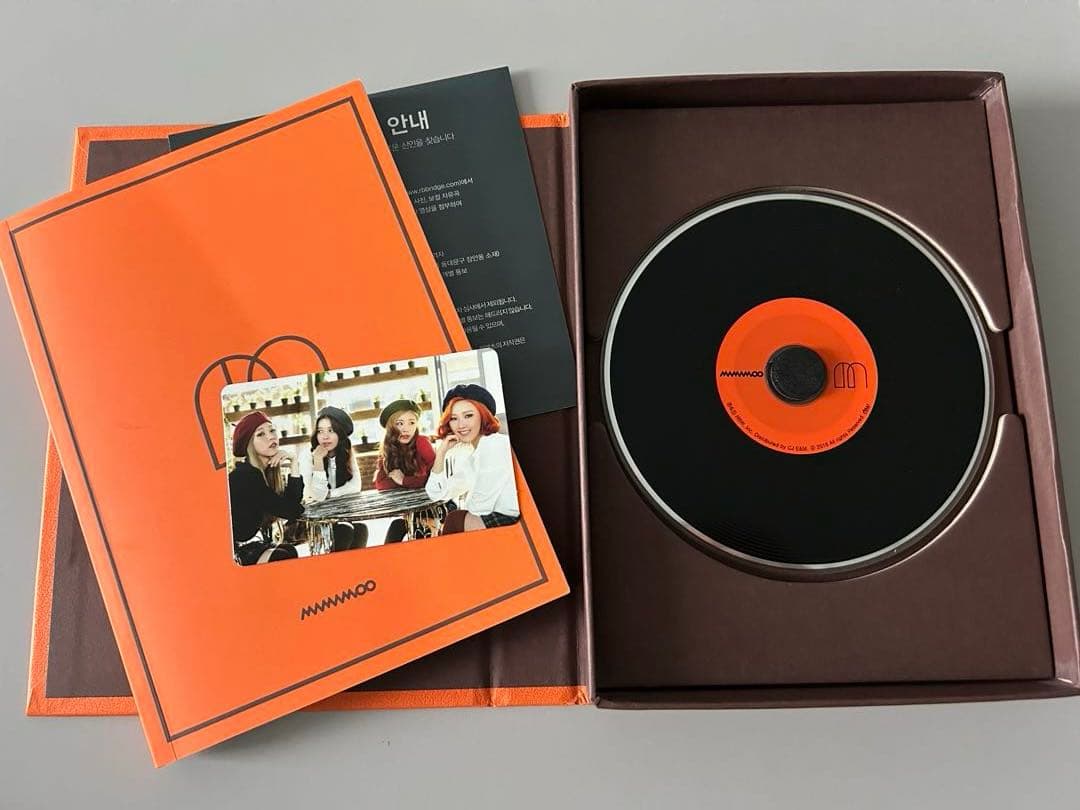 直筆サイン⭐️MAMAMOO⭐️1st Album『MELTING』 ファンサイン会