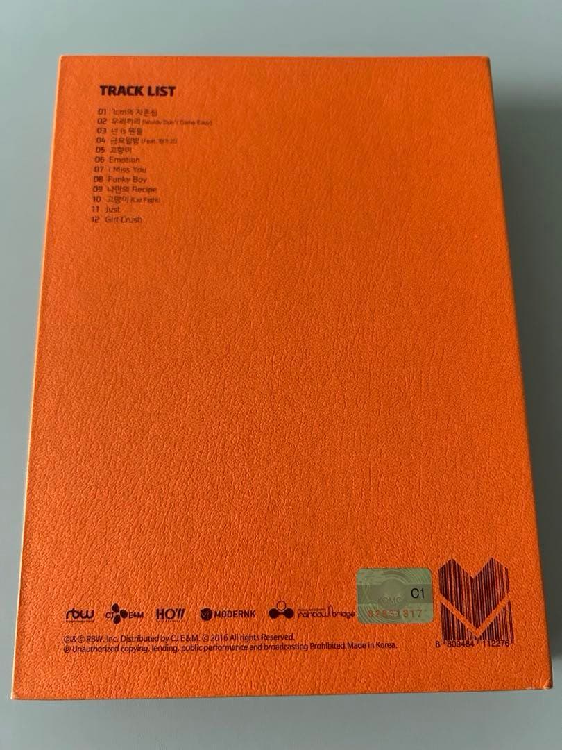 直筆サイン⭐️MAMAMOO⭐️1st Album『MELTING』 ファンサイン会