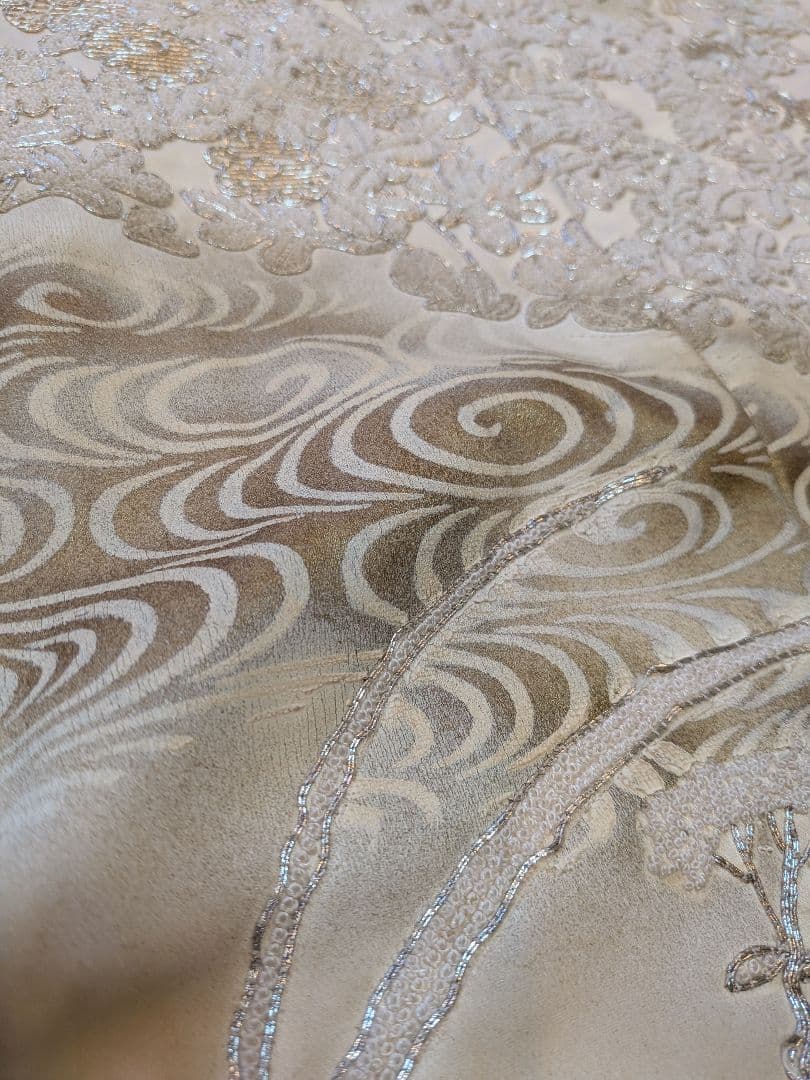 花嫁色打掛け　ディスプレイ　リメイク