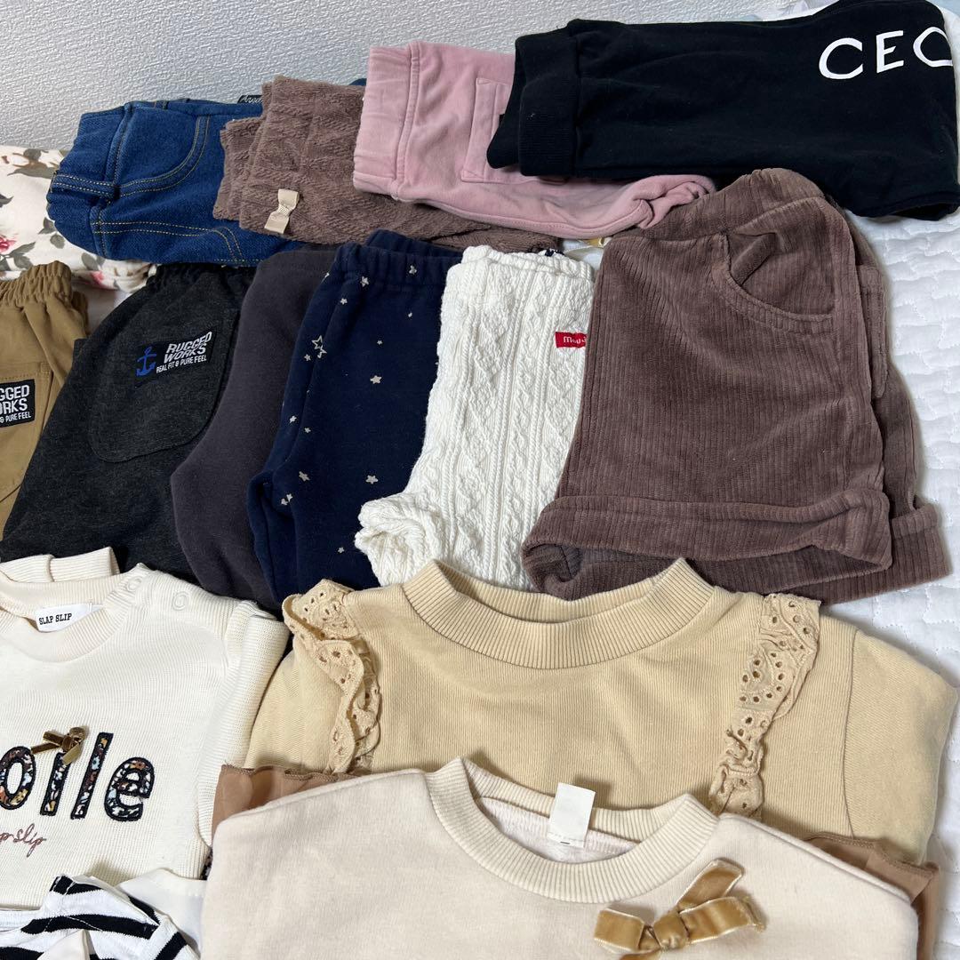 女の子　子供服　90〜95サイズ　秋冬　まとめ売り　50点　おまけ付き