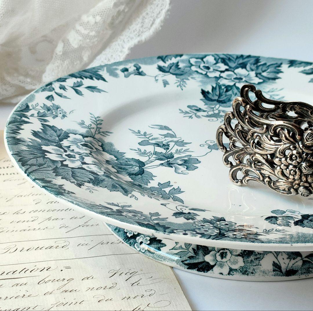 美品　サンタマン　マリールイーズ　コンポティエ　フランスアンティーク