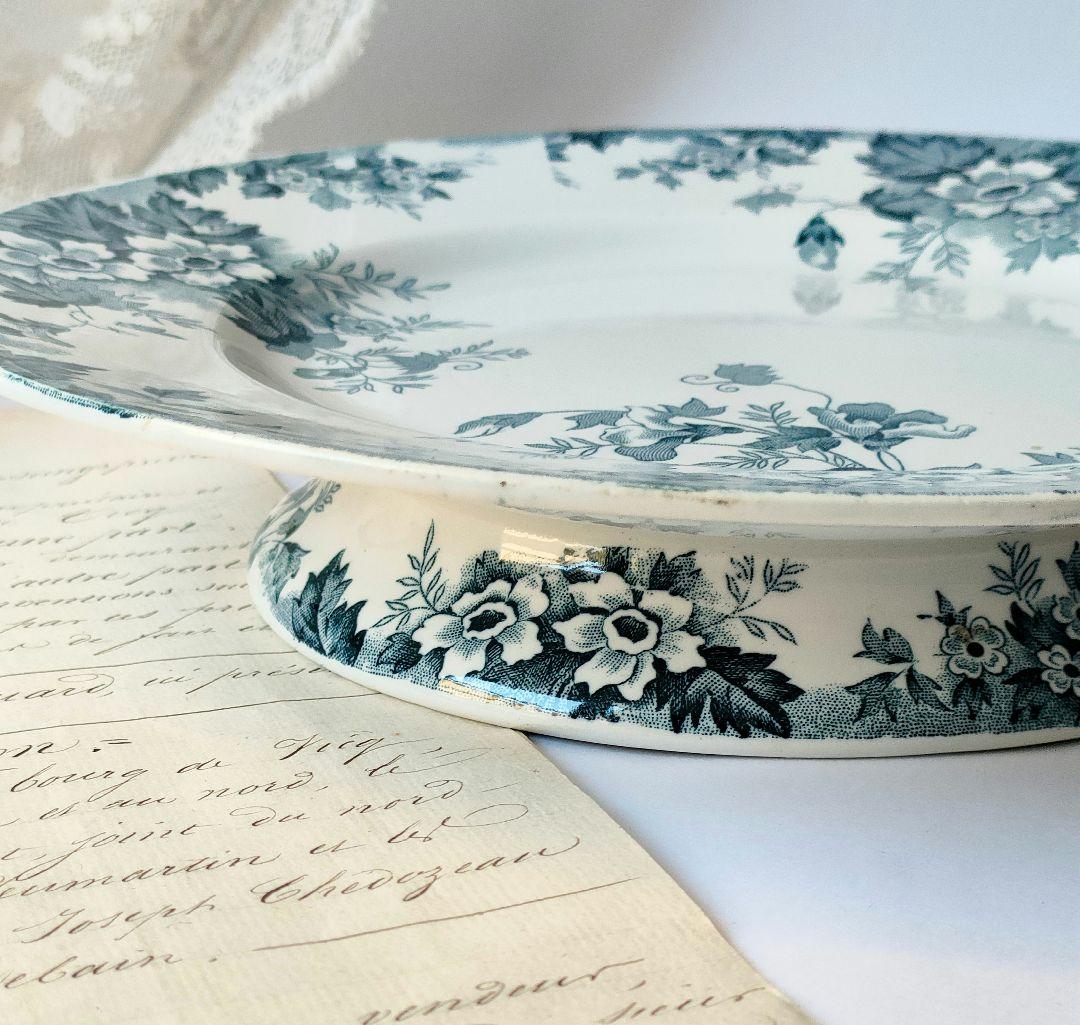 美品　サンタマン　マリールイーズ　コンポティエ　フランスアンティーク