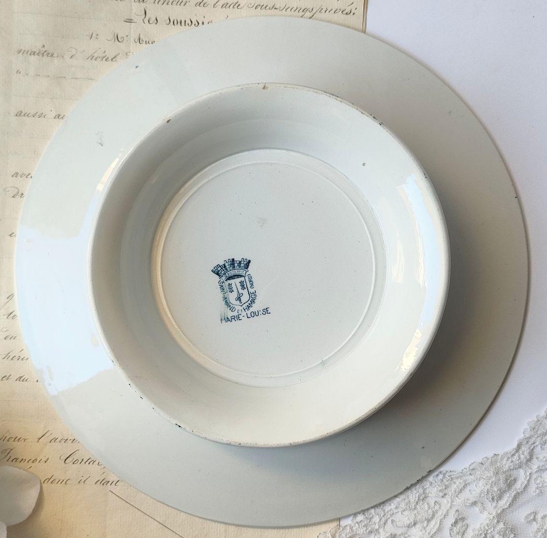 美品　サンタマン　マリールイーズ　コンポティエ　フランスアンティーク