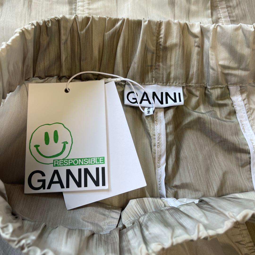 GANNI シェルパンツ　34