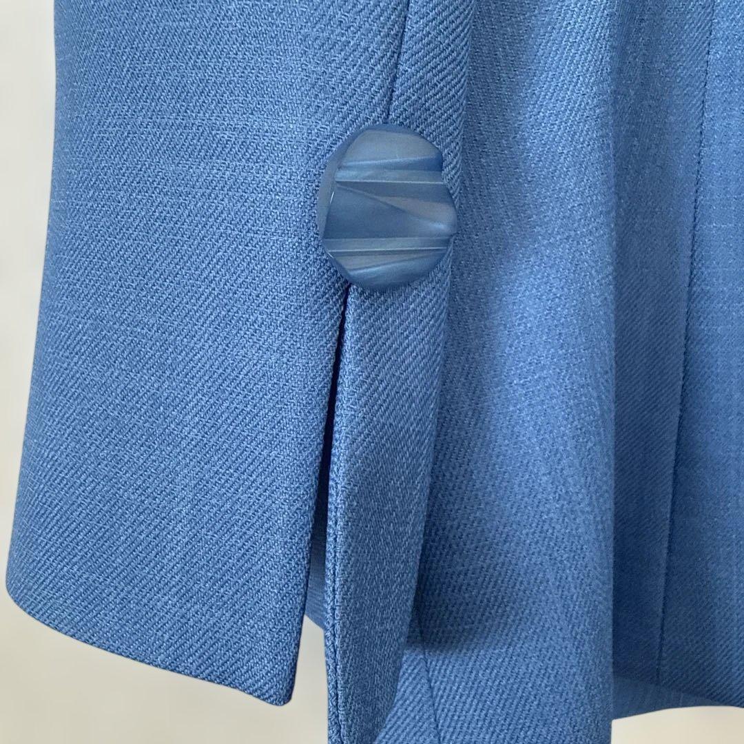 スタック S.T.A.C 銀座マギー ジャケット 42 ブルー美品