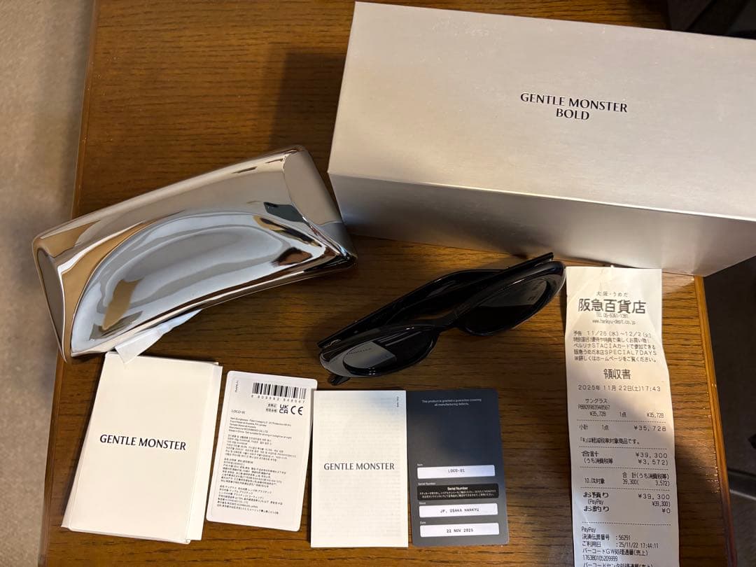 ジェントルモンスター loco 01 gentle monster