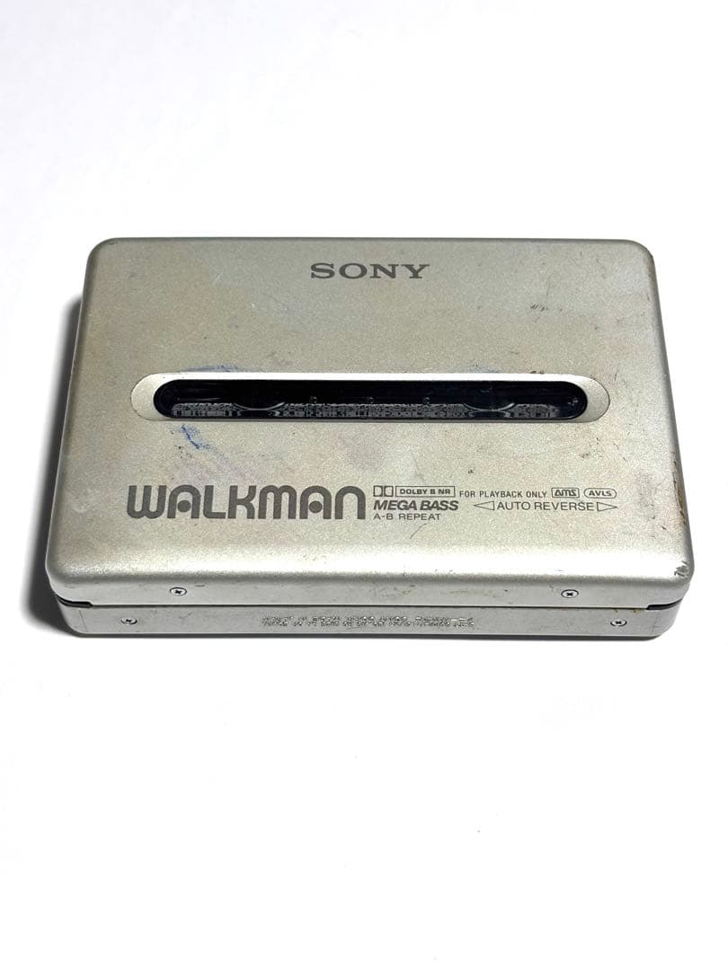 3点セットSONY ラジオ カセットウォークマン WM-GX677 整備品①