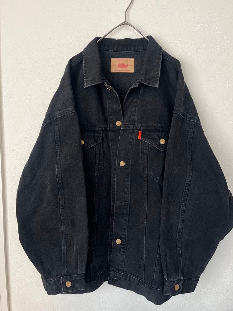 Ungrid ビッグシルエットデニムジャケット　ブラック　黒　アングリット