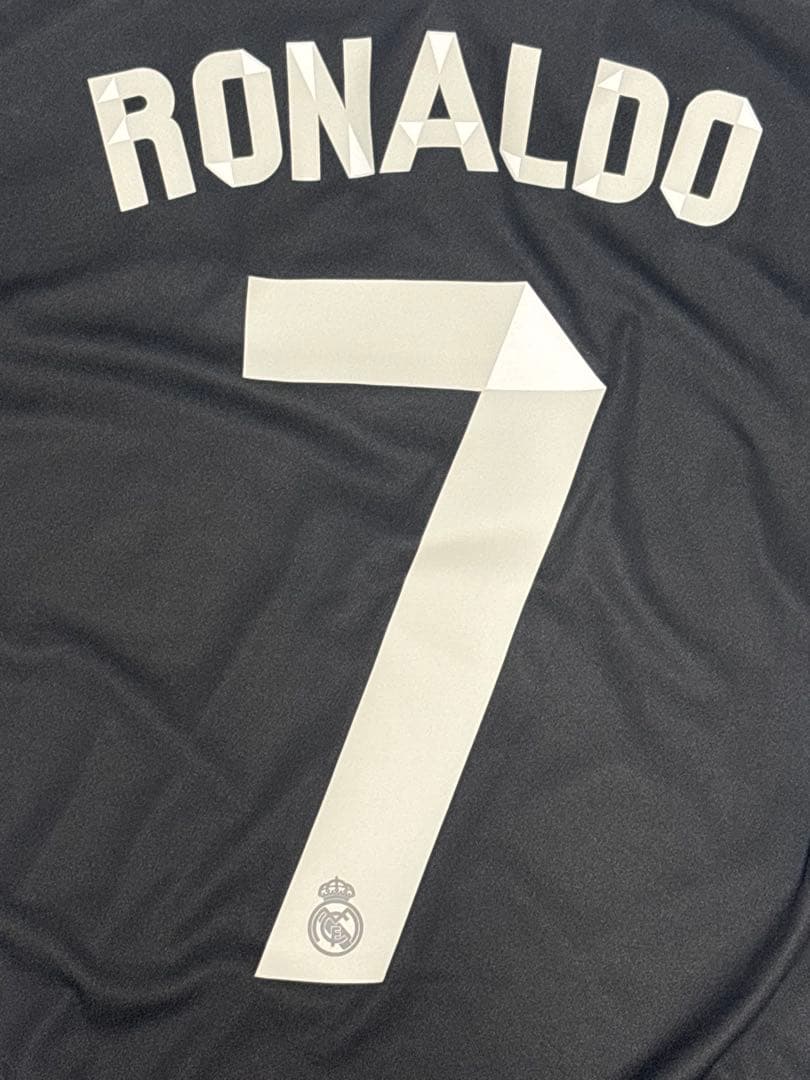 リアル・マドリード クリスティアーノ・ロナウド シャツ 7番 黒