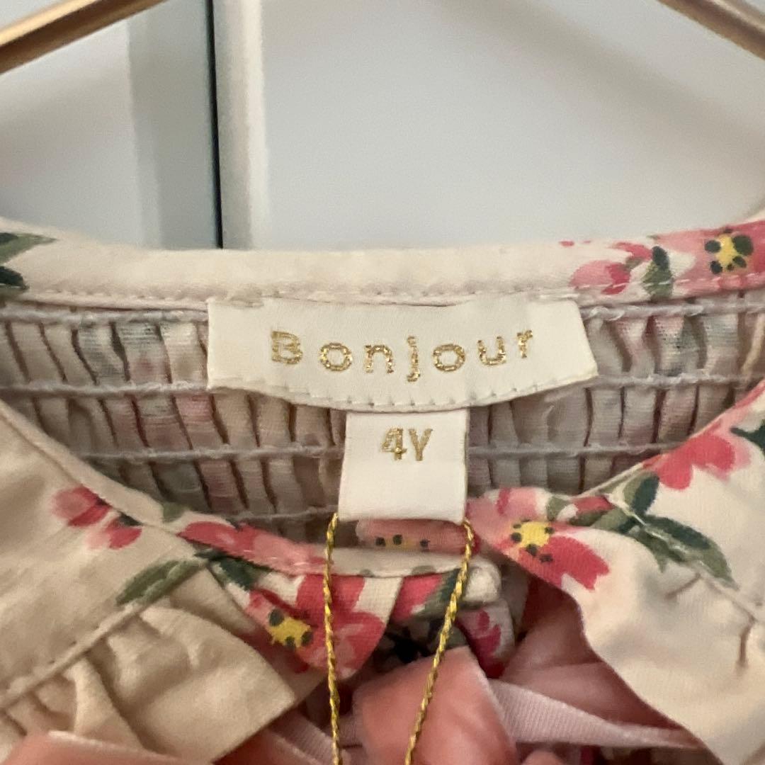 Bonjour Diary ワンピース　4y 新品　チュニック