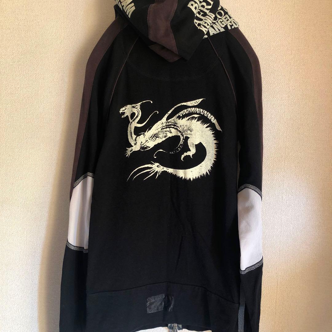 LGB黒パーカー　レディースsize1