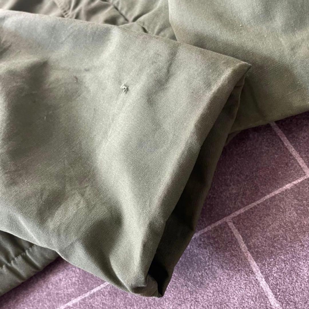 70-80's vintage 古着 裏ボア ミリタリージャケット カーキ