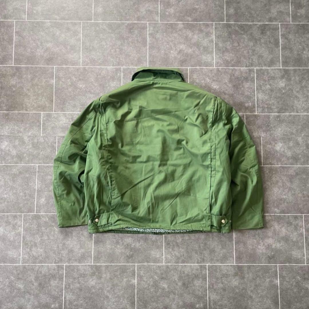 70-80's vintage 古着 裏ボア ミリタリージャケット カーキ
