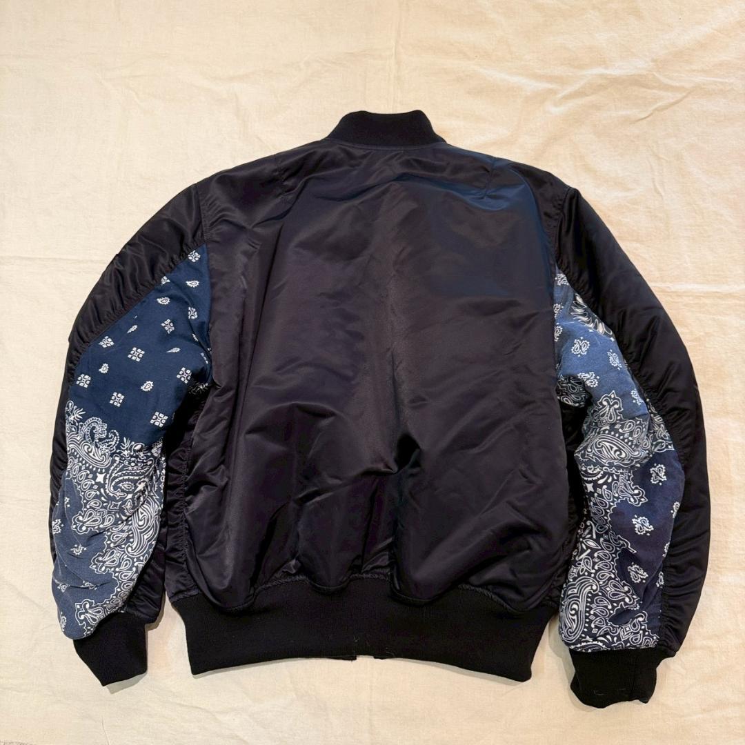 25aw 新品 MIYAGIHIDETAKA ミヤギヒデタカ バンダナ MA-1