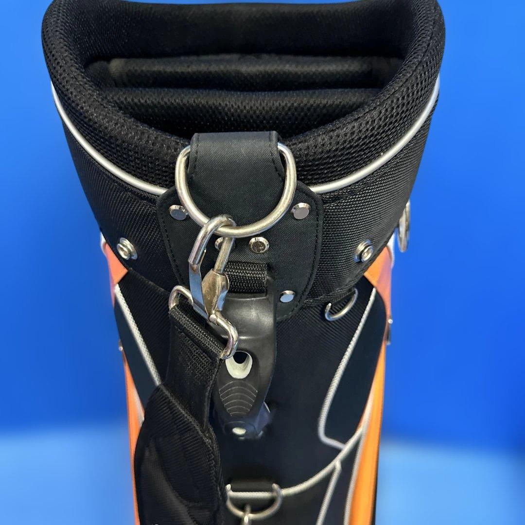 TaylorMade キャディバッグ ブラック/ホワイト/オレンジ