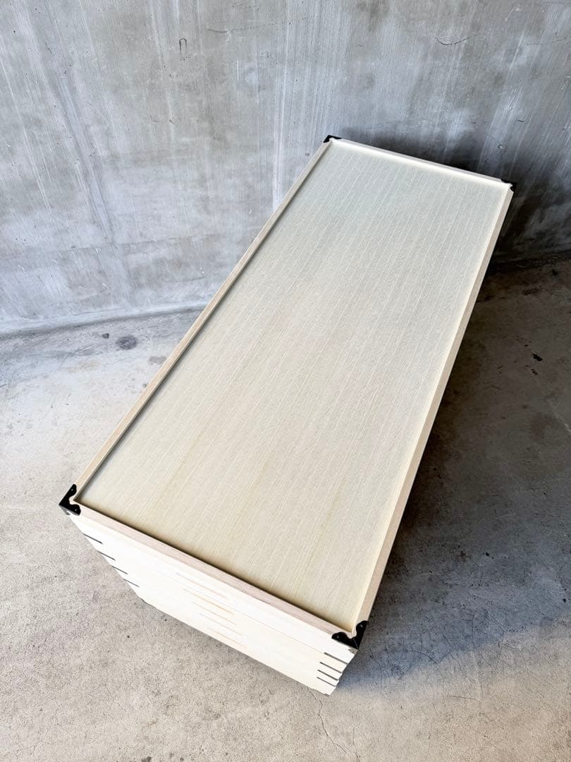 美品 桐 衣装ケース 5段 キャスター付き 桐箱 桐ケース