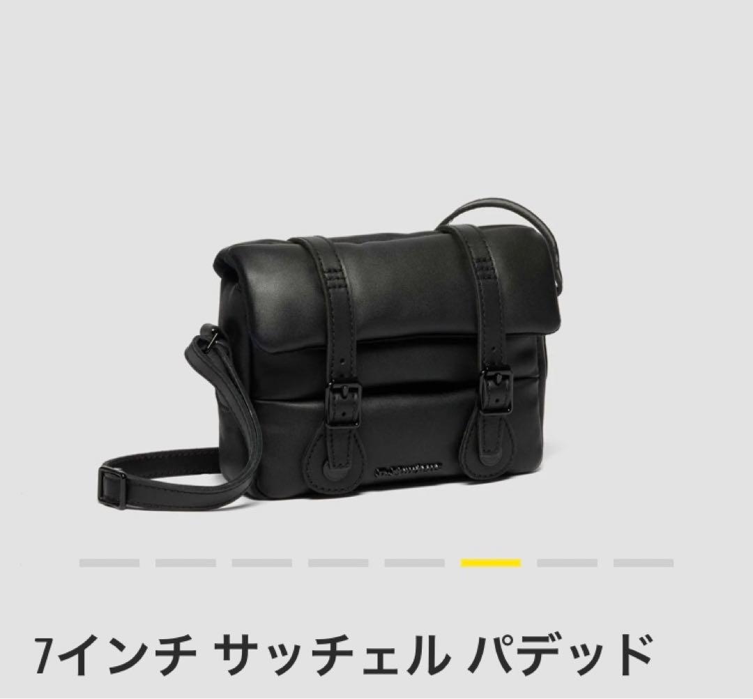 ドクターマーチン　7インチ サッチェル パデッド　ショルダーバッグ