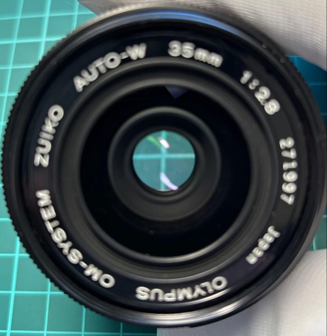 ★ OLYMPUS OM-2N BLACK + 広角レンズ 35mm