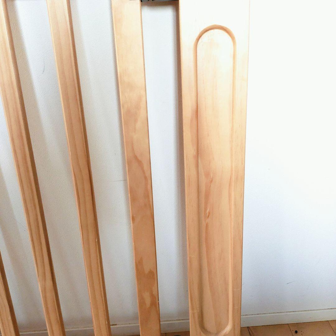 日本育児 おくだけドアーズwoody Lサイズ　拡張パネルで長さ調整OK