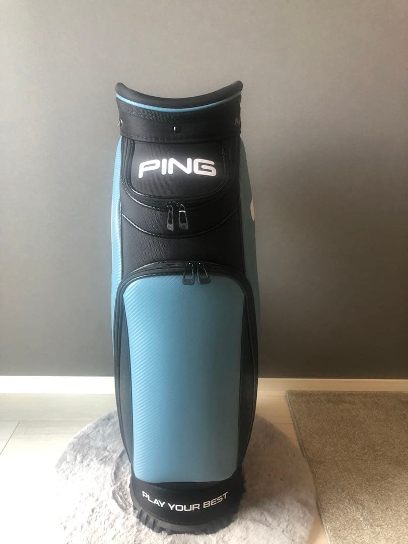 PING キャディバッグ ブルーグレイ　未使用品