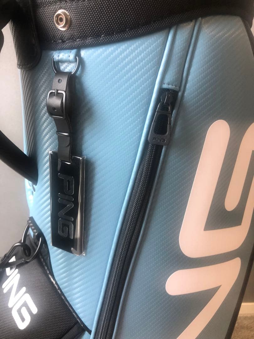 PING キャディバッグ ブルーグレイ　未使用品