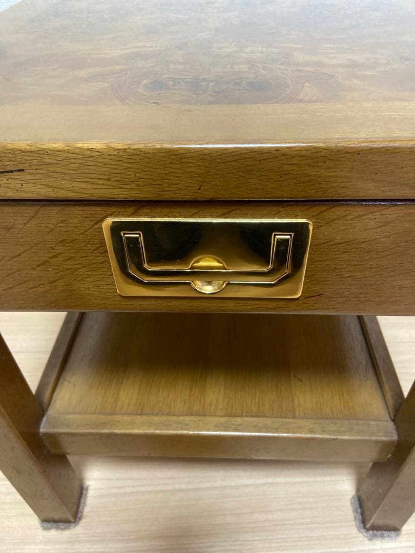 美品　カリモク　ドマーニ　テーブル　机　家具　木製　天然木　デザイン　おしゃれ