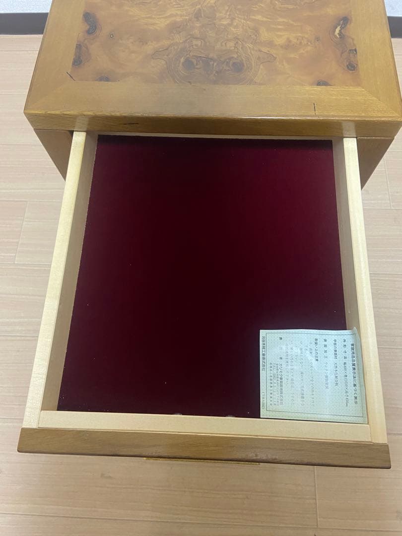 美品　カリモク　ドマーニ　テーブル　机　家具　木製　天然木　デザイン　おしゃれ