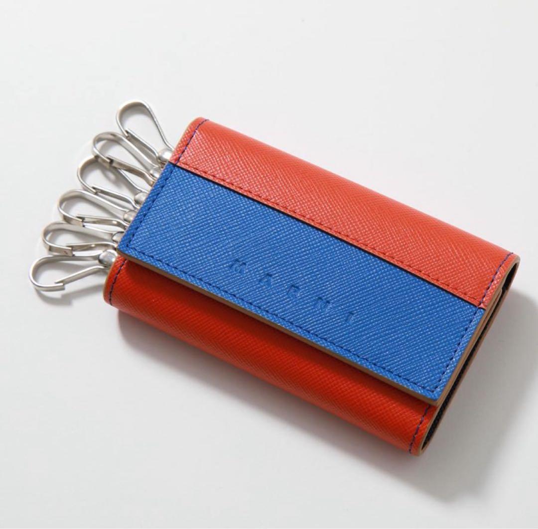 新品【7万】Marni / バイカラー 6連キーケース