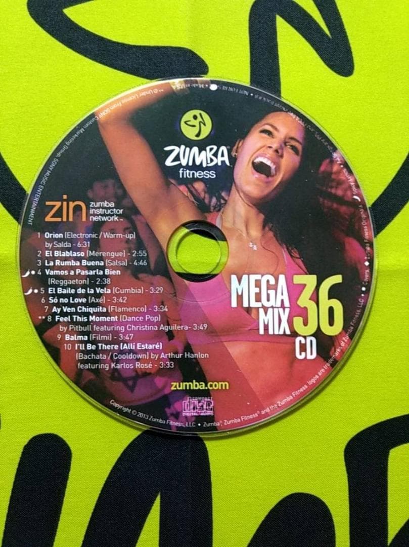 ZUMBA　ズンバ　MEGAMIX31～MEGAMIX40　CD　10枚セット