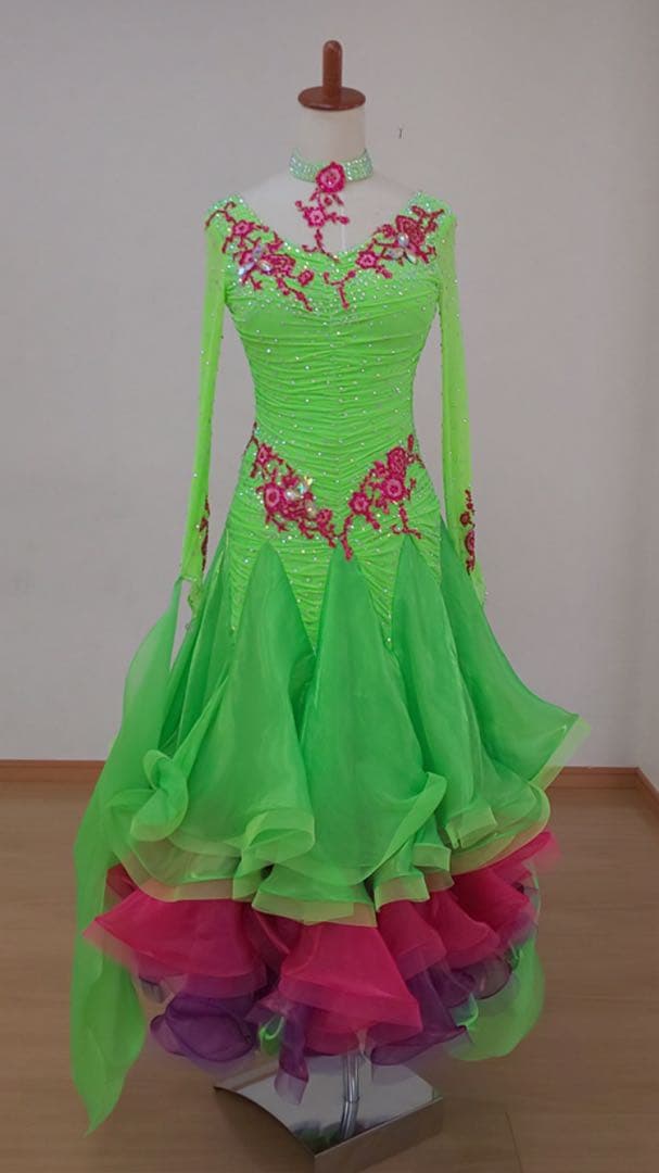 社交ダンス モダンドレス