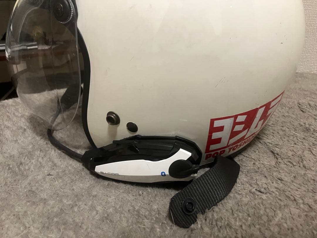 ビーコム付きジェットヘルメット