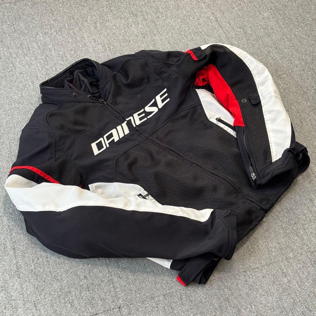 ダイネーゼ 3シーズンバイクウェア上下セット 黒/白/赤