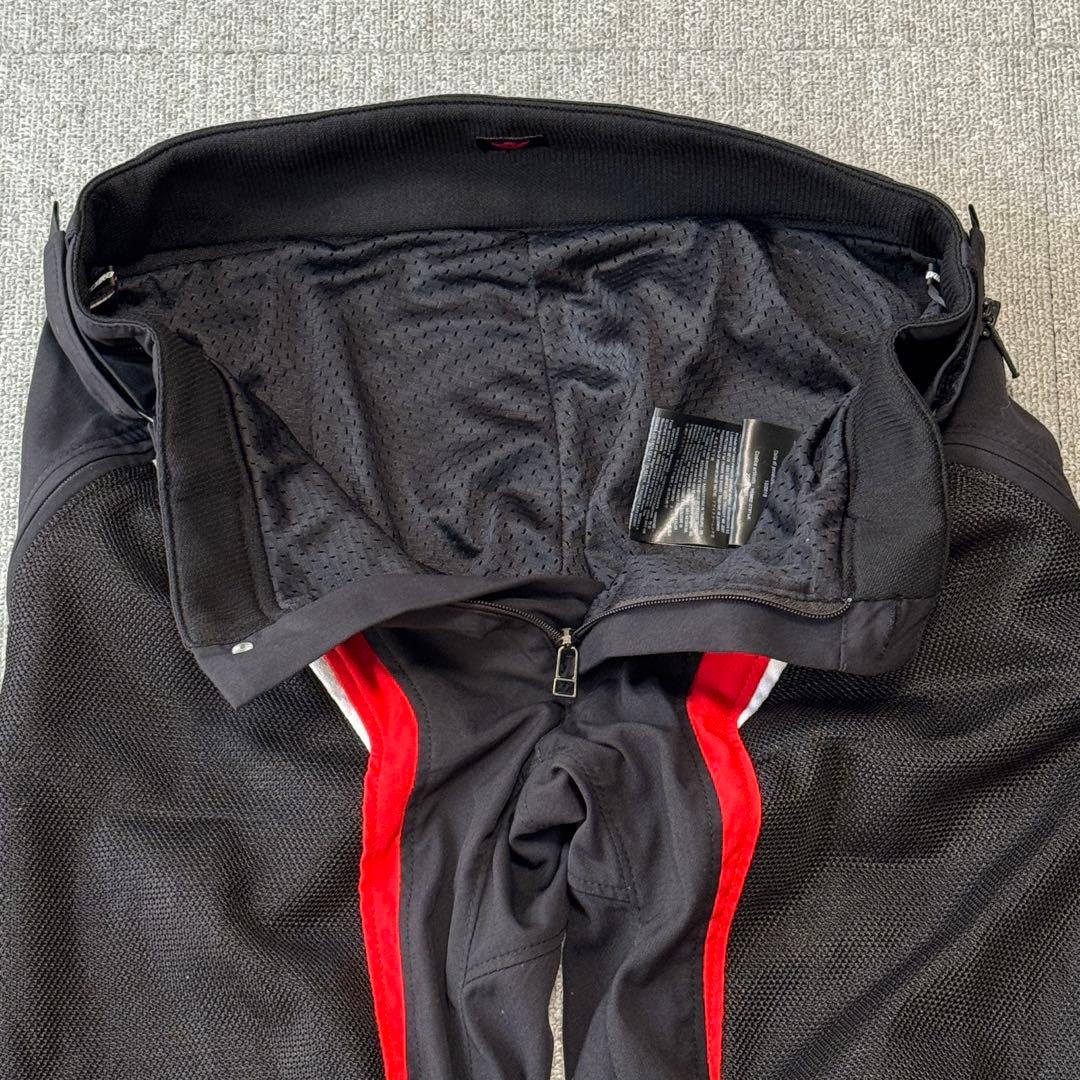 ダイネーゼ 3シーズンバイクウェア上下セット 黒/白/赤