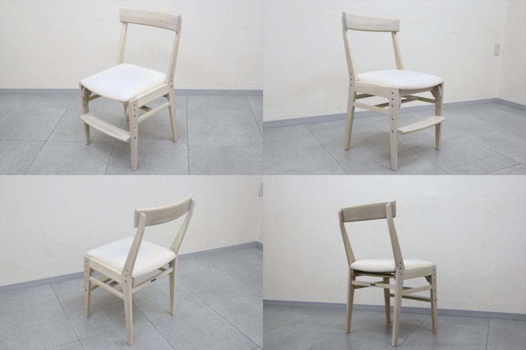 カリモク家具 学習椅子 デスクチェア XT0611 子供用椅子 オーク材