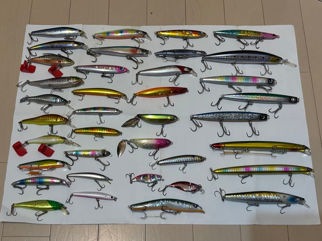 ハードルアー　プラグ類各種（中古品・新品未使用品混在）