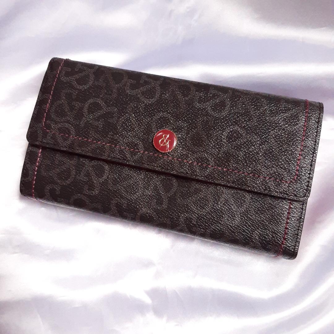 チョコ ピンキー&ダイアン Pinky&Dianne カード入れ付 長財布 新品